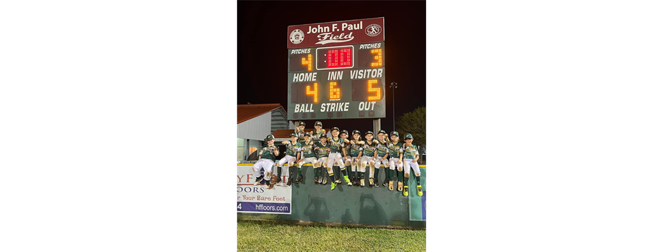2022 9U District 14 Fall Champions