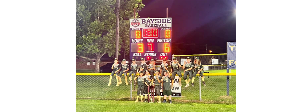 2023 9U Oak Tree Champions!